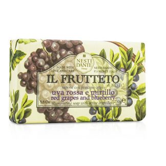 Nesti Dante 3F79DBE62E3445GS NESTI DANTE - Il Frutteto Illuminating Soap - Red Grapes & Blueberry 250g/8.8oz