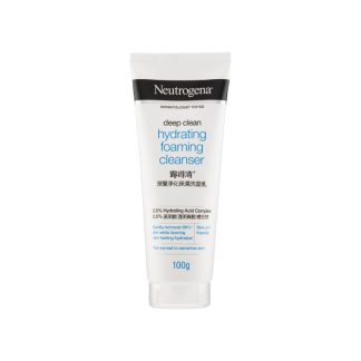 Neutrogena 9CAF4BE954B4FAGS Neutrogena Deep Clean Hydrating Foaming Cleanser 100g