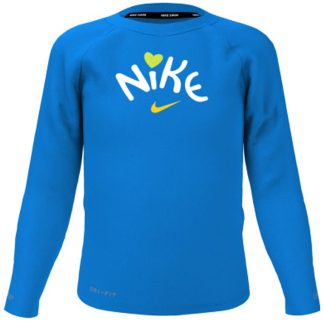 Nike 51C69KA8F9E5A2GS Nike Swim Girl's (Kids) Fun Forest Long Sleeve Hydroguard