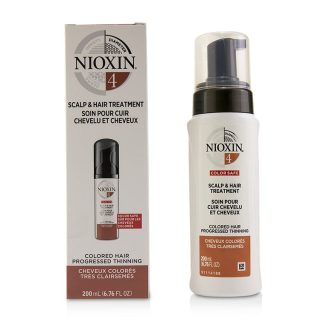 Nioxin CA5EABE4CCFEC5GS NIOXIN - Diameter System 4 Scalp & Hair Treatment (Colored Hair, Progressed Thinning, Color Safe) 200ml/6.76oz.