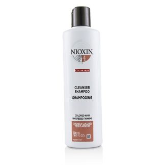 Nioxin 2D10BBE9673AC1GS NIOXIN - Derma Purifying System 4 Cleanser Shampoo (Colored Hair, Progressed Thinning, Color Safe) 300ml/10.1oz