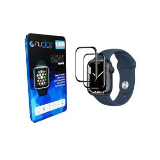 Nuglas 40824HL550A152GS Nuglas 9H Tempered Glass Screen Protector for Apple Watch Series 4/5/6/SE [2020]/SE [2022] (40mm)