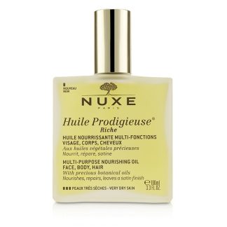 Nuxe 607DABE8072DDBGS NUXE - Huile Prodigieuse Riche Multi-Purpose Nourishing Oil - For Very Dry Skin 100ml/3.3oz