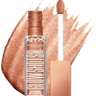 NYX 07E9ABE680B160GS NYX Ultimate Glow Shots Liquid Eyeshadow Twisted Tangerine