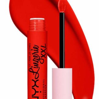 NYX 5F3A0BE640B97EGS Nyx Lip Lingerie XXL Smooth Matte Liquid Lipstick On Fuego