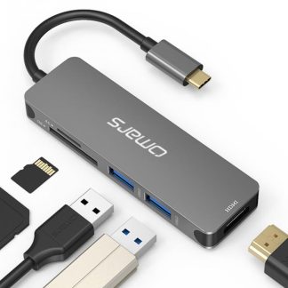 Omars 8A153ES17AB463GS [OMARS] SuperFast Charging 5 Port USB-C Hub - OMHB006