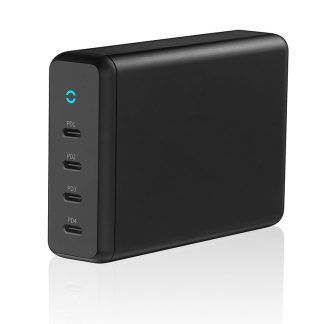 Pepper Jobs CB332HLCD5359BGS [Pepper Jobs] GaN-PD165W PD 4 Port Type C Charger for Laptops, Tablets, Smartphones, Digital Cameras and many more
