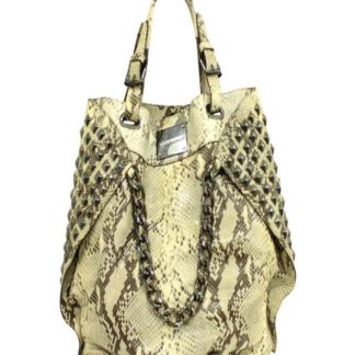 Pierre Balmain 5CC28ACC1A0091GS PIERRE BALMAIN Python Studs Tote