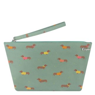 Ripples BBD67BE33AF362GS Ripples Dachshund Dog Ladies Cosmetic Pouch