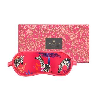 Sara Miller 0A993BE1A6FC15GS Sara Miller London - Zebra Silk Eye Mask  (3142982)