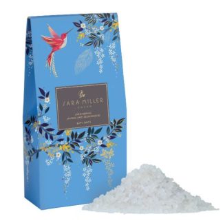 Sara Miller 77ABEBE7D1C4F7GS Sara Miller London 150g Hummingbird Bath Salts - Lemongrass, Jasmine & Cedarwood (FG8544)