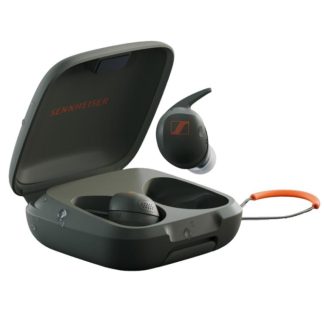 SENNHEISER 0D251ES32970B8GS Sennheiser Momentum Sport Earbuds with Fitness Tracker, Olive