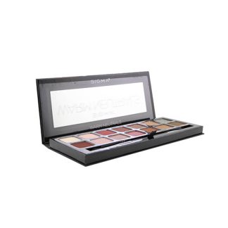 Sigma Beauty F7EBABE5F4A20AGS SIGMA BEAUTY - Warm Neutrals Eyeshadow Palette (14x Eyeshadow + 1x Dual Ended Brush) 19.04g/0.67oz