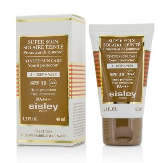 Sisley 456D2BEF9747CAGS SISLEY - Super Soin Solaire Tinted Youth Protector SPF 30 UVA PA+++ - #4 Deep Amber 40ml/1.3oz