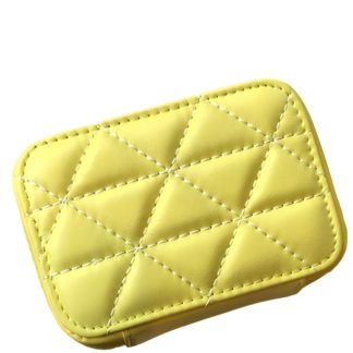 SOEOES C9325BEA7C9B8EGS Sheepskin carry-on mirror cosmetic bag