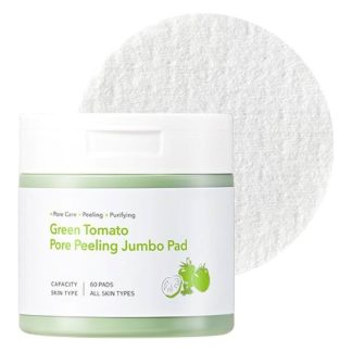 SUNGBOON EDITOR 59671BE51048B5GS Sungboon Editor Green Tomato Pore Peeling Jumbo Pad 60pcs