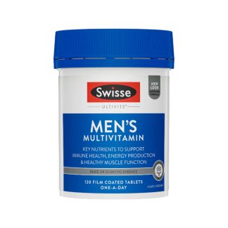 SWISSE 53EFABE0A89B78GS SWISSE- Men’s Ultivite Multivitamin 120 Tablet