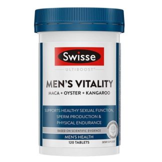 SWISSE 280F2BE2D2DEADGS SWISSE- MEN'S VITALITY 120 TABLETS