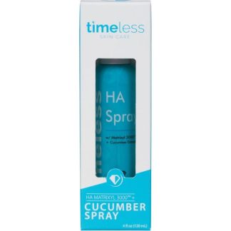 Timeless Skin Care 2215DBEAC630CEGS Timeless Skin Care Hyaluronic Acid Matrixyl 3000 with Cucumber Spray 120ml