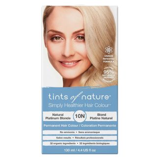 Tints of Nature 579AABE3039C39GS Tint Of Nature 10N Natural Platinum Blonde Permanent Hair Dye
