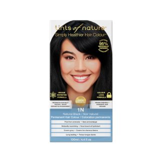 Tints of Nature 0E515BEECFC66DGS Tints of Nature Black Permanent Hair Dye 1N