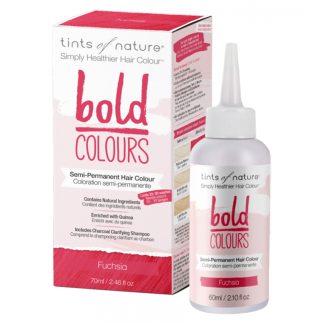 Tints of Nature CA722BE3B931BDGS Tints of Nature Bold Colours Semi-Permanent Color Dye 70ml (Fuchsia)