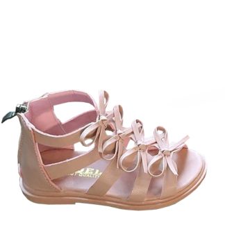 Twenty Eight Shoes CF098KS1CCD456GS VANSA Back Zipper Bow Sandals VSK-SF1
