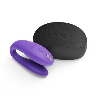 We-Vibe 35CBBBE53636D7GS We Vibe - Sync Go Purple App Remote Control Couple Vibrator Toys