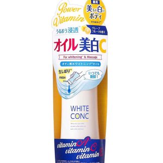 White Conc FF94ABE9B6BEA0GS White Conc Whitening CC Oil With Vitamin C Whole Body Massage Oil 100ml