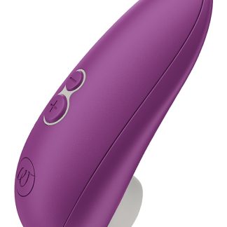 Womanizer 60824BE1C2B5F1GS Womanizer - Starlet 3 Violet Rechargeable Clitoral Stimulator Discreet Travel Friendly Original Suction Adult Toy