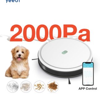 Yeedi 557A2ES348A67DGS Yeedi K650 Robot Vacuum Cleaner - 2-in-1 Suction and Mop Robot with 2000 Pa Suction Power, 3 cleaning modes and Self-Charging
