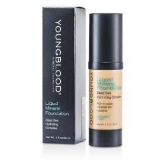 Youngblood 2BA8FBE60DD5B7GS YOUNGBLOOD - Liquid Mineral Foundation - Shell 30ml/1oz