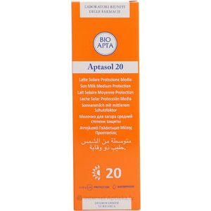 Bioapta Aptasol 20+ молочко для защиты от солнца, 125 мл