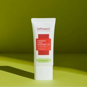 CELL FUSION C Advanced Clear Sunscreen 100 SPF 50+/PA++++, 50 ml - Дневной крем для жирной кожи с тоном и SPF50