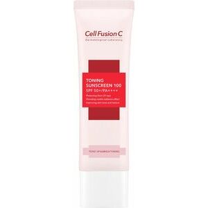 CELL FUSION C Toning Sunscreen SPF50+/PA++++, 50 ml - Тонизирующий крем с тоном и SPF50