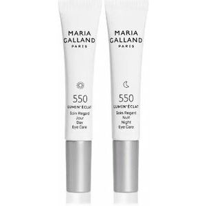 MARIA GALLAND 550 LUMIN'ECLAT Eye Care, 2 x 10 ml - Набор "День/Ночь дуэт для век