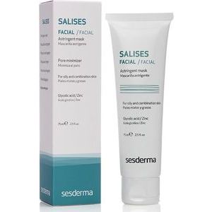 Sesderma Salises Astringent Mask  - Очищающая и нормализуещая жирную кожу маска, 75 ml