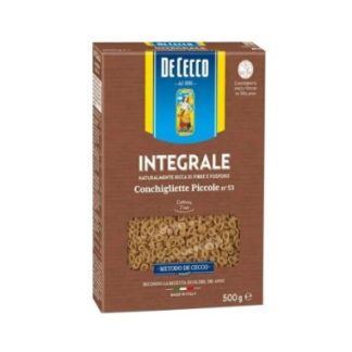 De Cecco 53 Conchigliette Piccole Wholemeal - 500 gr