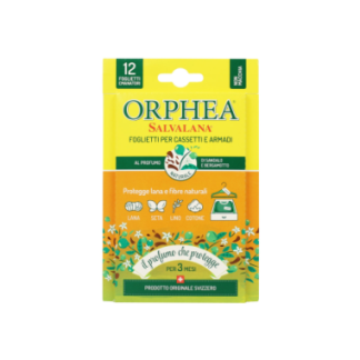 Orphea Salvalana Sandalwood and Bergamot scented sheets 12 sheets