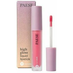 PAESE High Gloss Liquid Lipstick - Жидкая помада для губ (color: No 55 Fresh Pink), 4,5ml / Nanorevit Collection