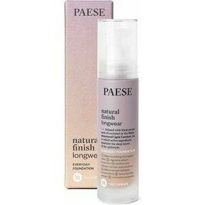 PAESE Natural Finish Longwear Foundation - Тональный крем (color: No 03 Sand), 30ml / Nanorevit Collection