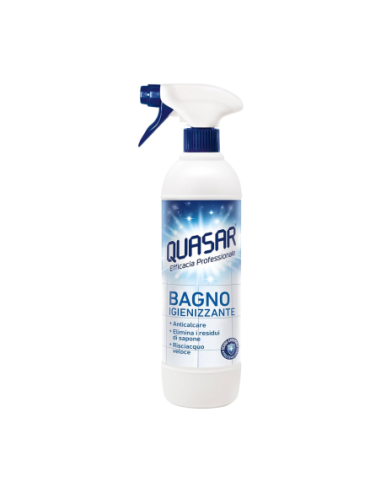Quasar Anti-limescale Sanitizing Bathroom Spray - 580 ml