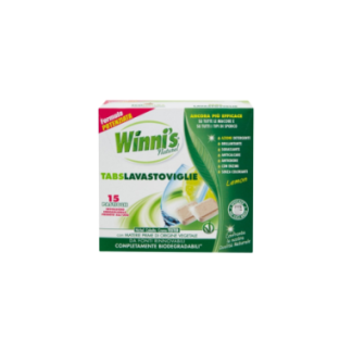 Winnis Naturel Tabs Dishwasher Lemon - 15 tabs
