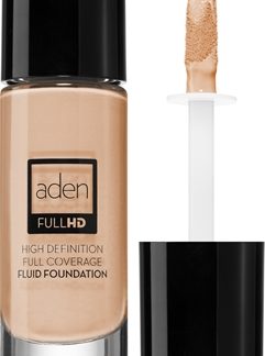 Aden CosmeticsFull HD Fluid Foundation fondotinta liquido lunga tenutacolore 01 Porcelain 20 ml