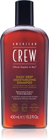 American CrewDaily Deep Moisturizing Shampoo shampoo idratante per uomo 450 ml