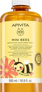 ApivitaMini Bees Gentle Kids Hair&Body wash Calendula&Honey gel detergente per corpo e capelli 500 ml