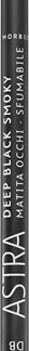 Astra Make-upDeep Black Smoky matita per gli occhi di kajal per trucco smokycolore Black 1,1 g
