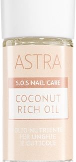 Astra Make-upS.O.S Nail Care Coconut Rich Oil olio di cocco per unghie e cuticole12 ml