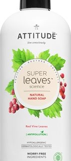AttitudeSuper Leaves Red Vine Leaves sapone liquido per le mani 473 ml