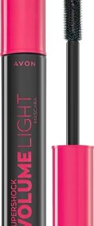 AvonSuperShock Volume Light mascara volumizzante ultra nerocolore Blackest Black 10 ml